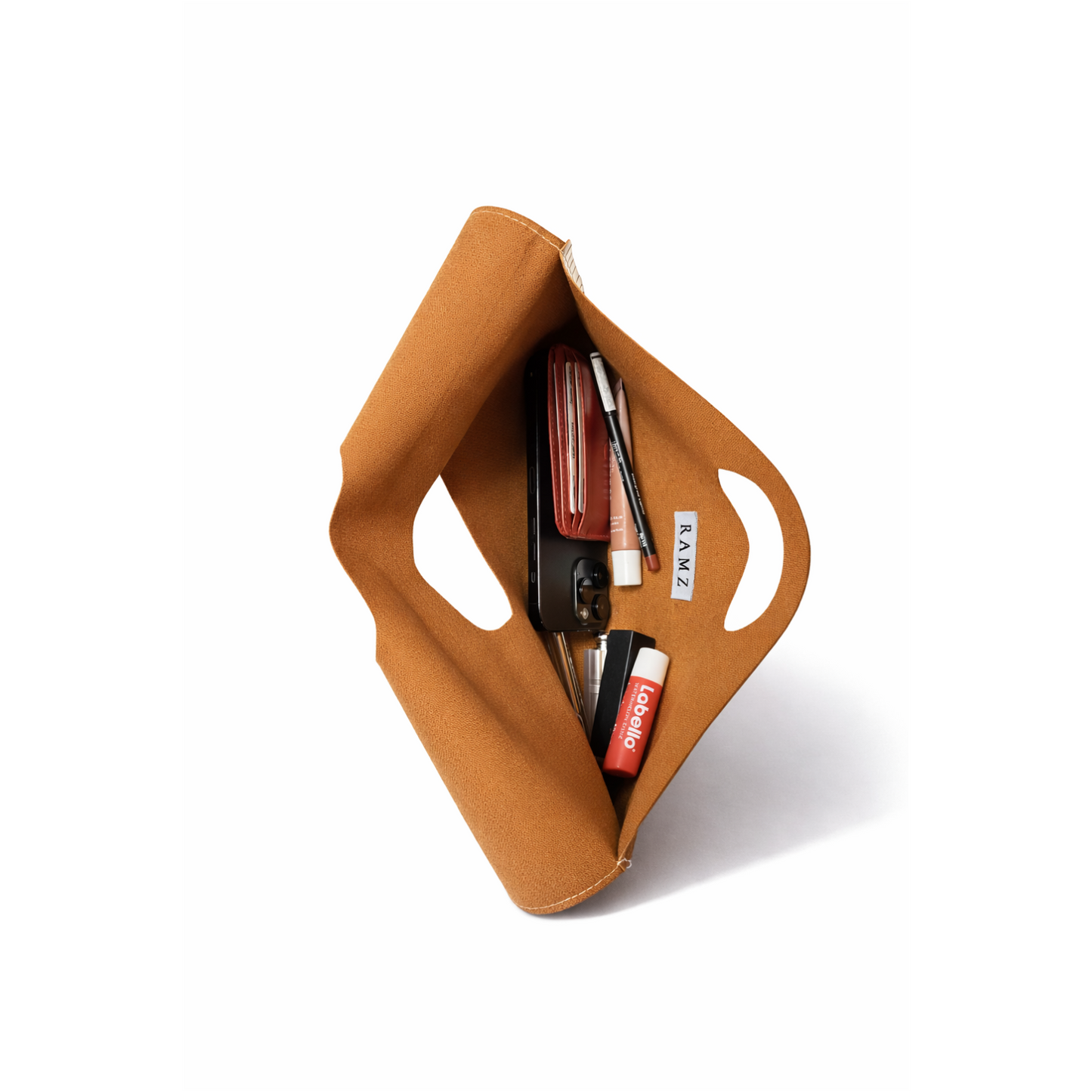 Luna Clutch in Brown