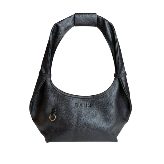 Celia In Black - Genuine Leather