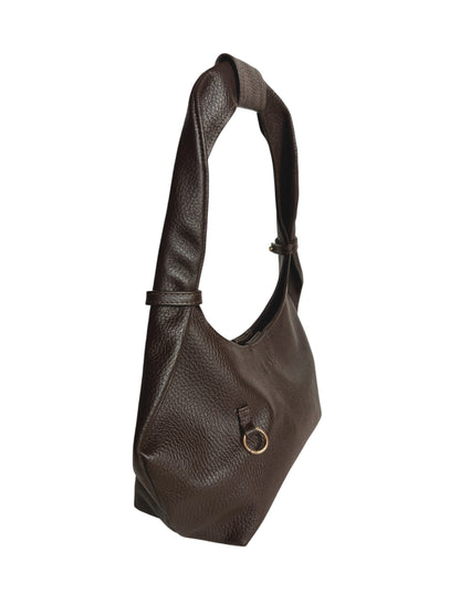 Celia In Chocolate Brown - Genuine Leather