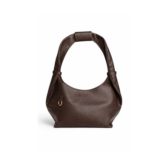Celia In Chocolate Brown - Genuine Leather